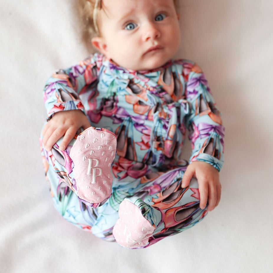 Irina Ruffled Tie-Front Kimono Set