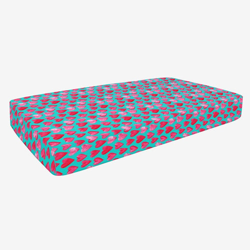 Queen of Hearts Crib Sheet