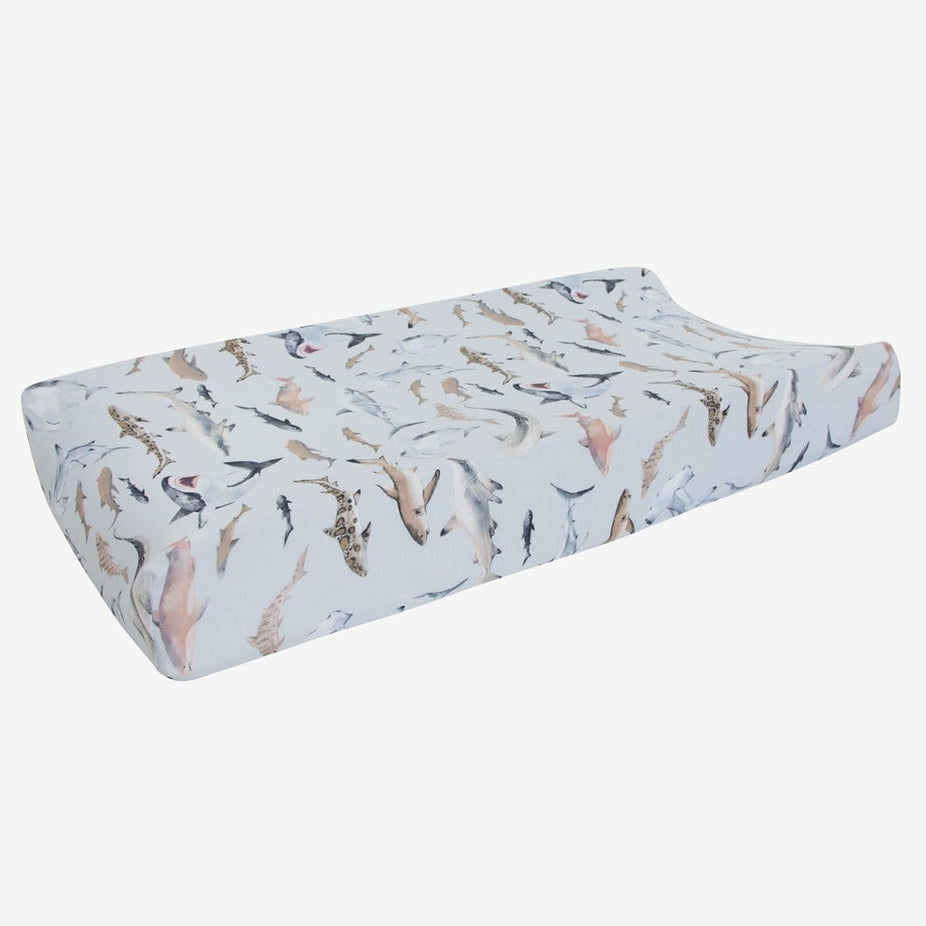 Maverick Pad Cover in shark print
