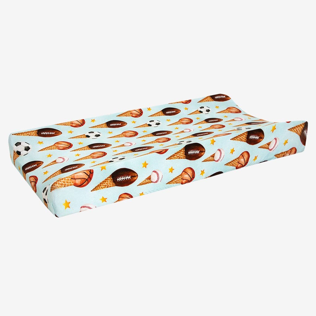 Scoops Pad Cover in Basketball & Football print