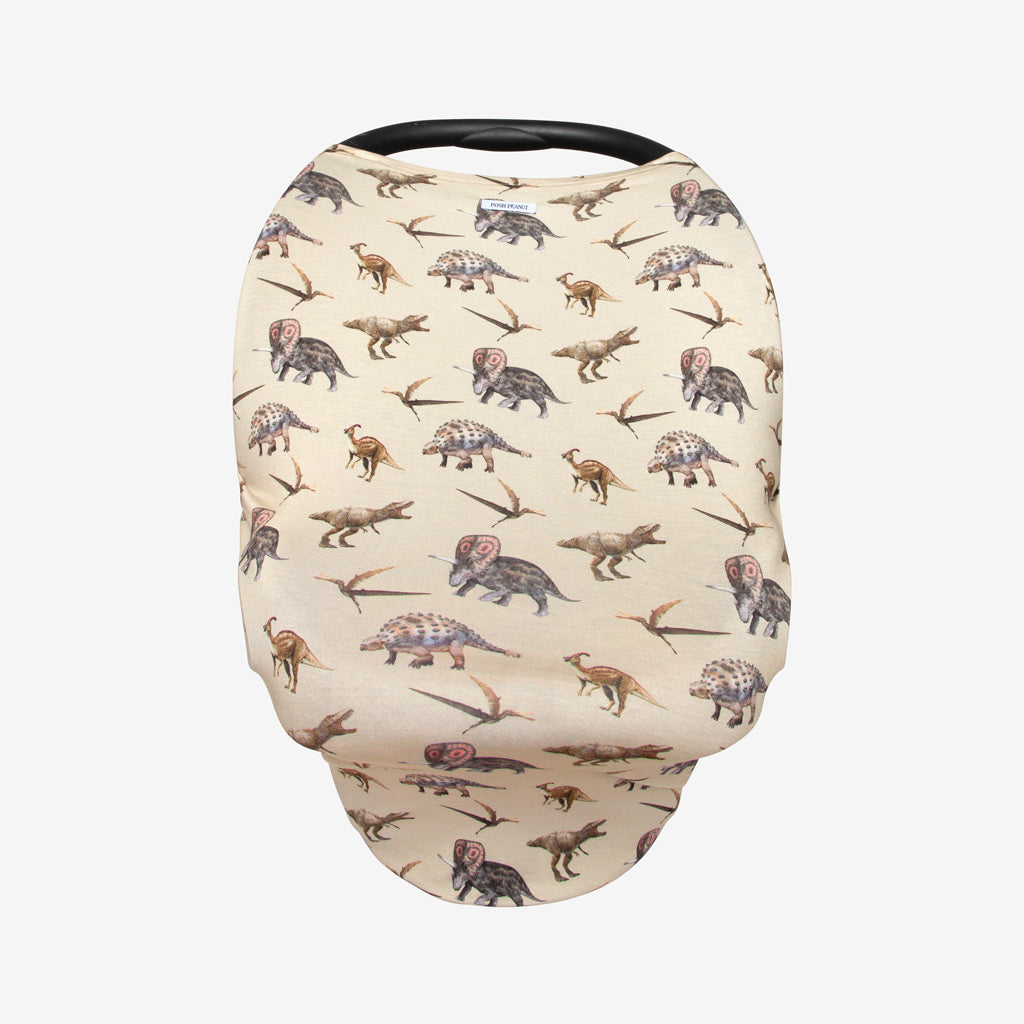 Vintage Dino Car Seat Cover