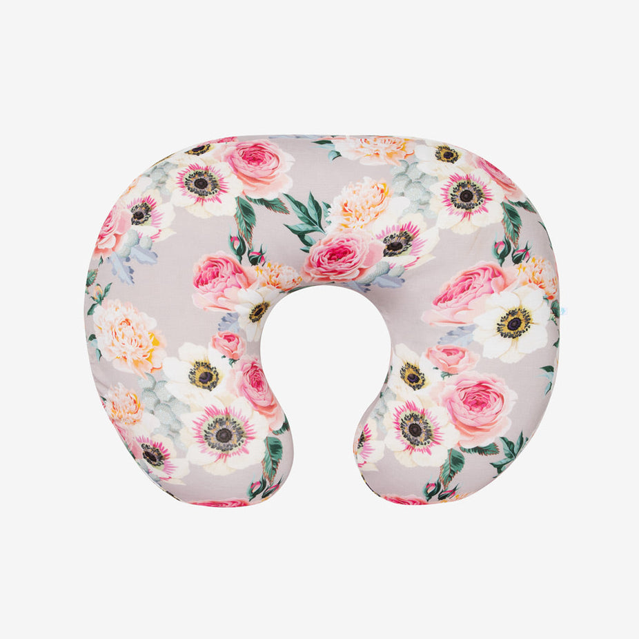 French Gray Nursing Pillow Cover