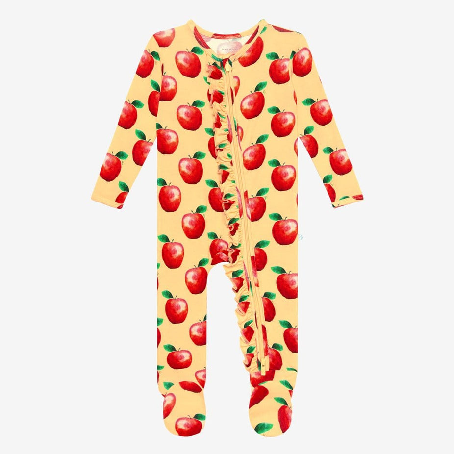 Finn Footie Ruffled Zippered One Piece