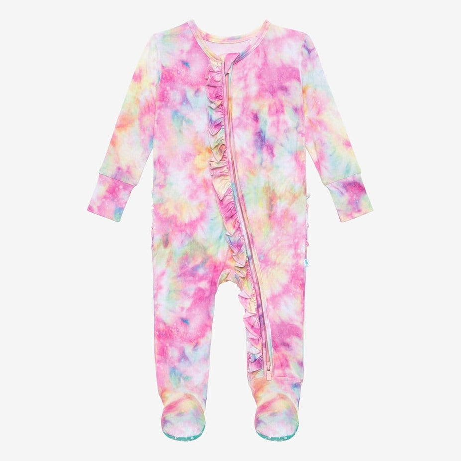 Joplin Footie Ruffled Zippered One Piece
