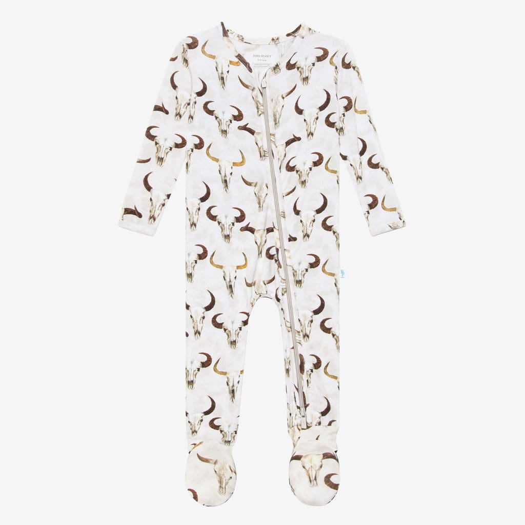Austin Footie Zippered One Piece