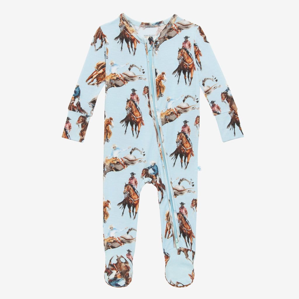 Brody Footie Zippered One Piece