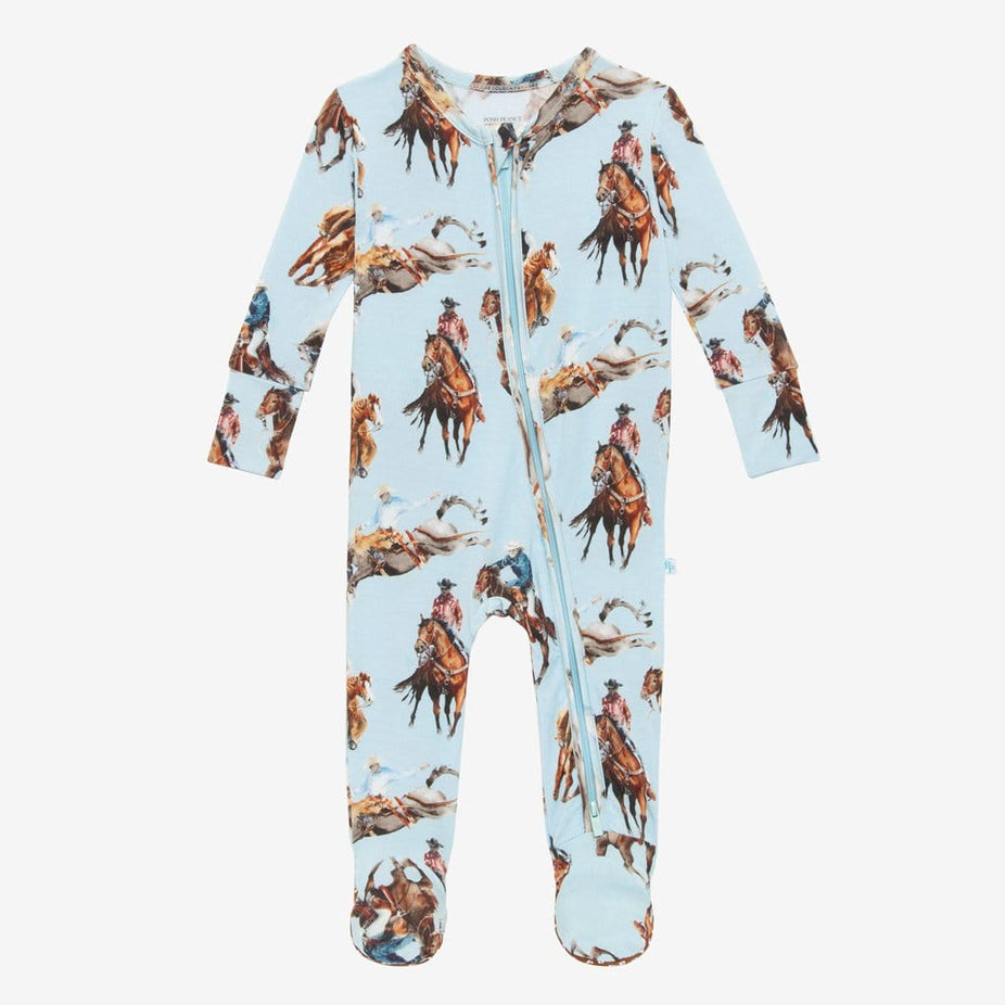 Brody Footie Zippered One Piece