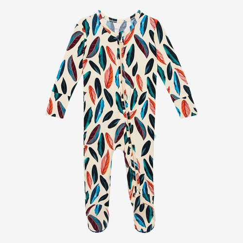 Casper Footie Zippered One Piece