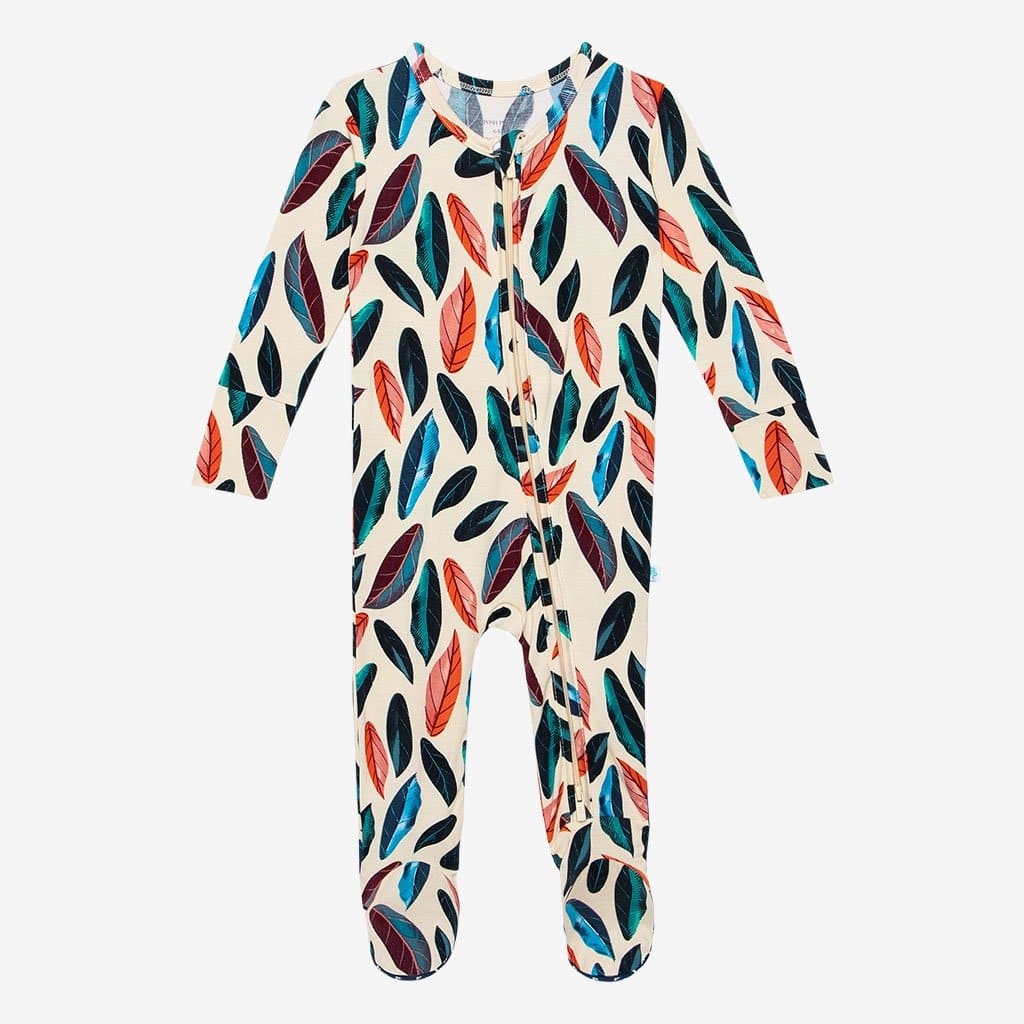 Casper Footie Zippered One Piece