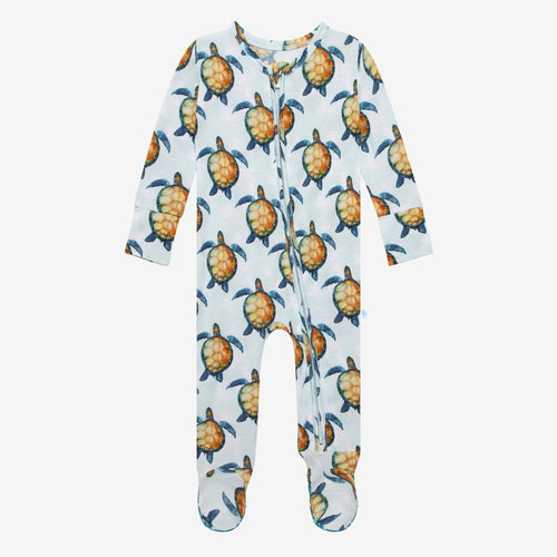 Cruz Footie Zippered One Piece