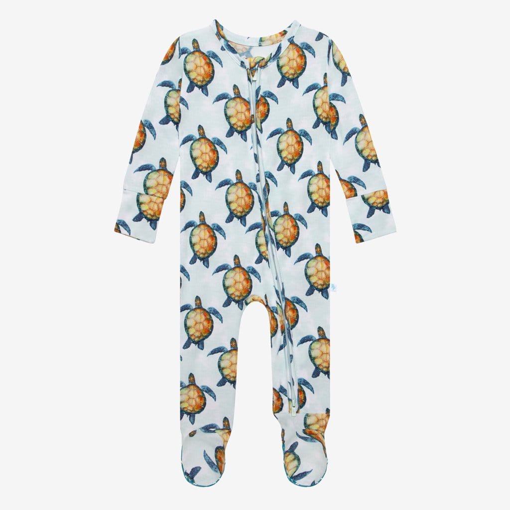 Cruz Footie Zippered One Piece