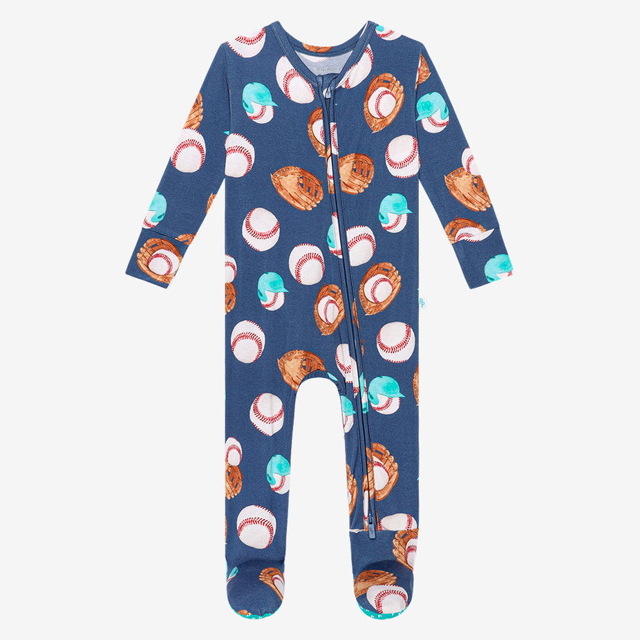 Homer Footie Zippered One Piece