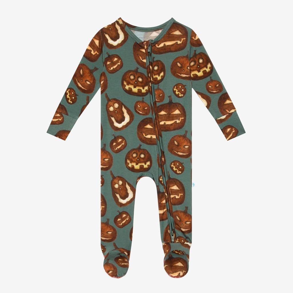 Kirby Footie Zippered One Piece