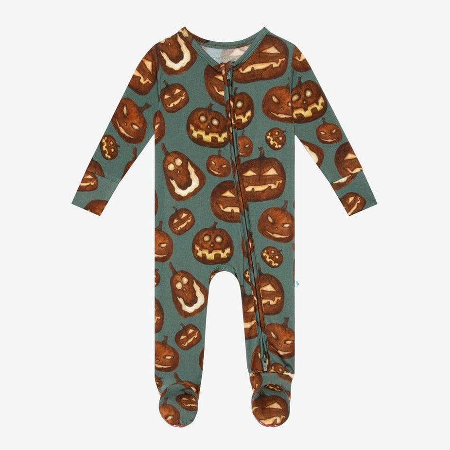 Kirby Footie Zippered One Piece
