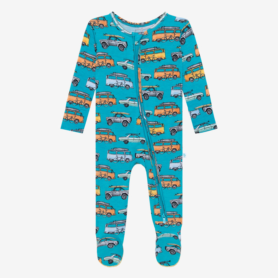 Marino Footie Zippered One Piece Beanie Set