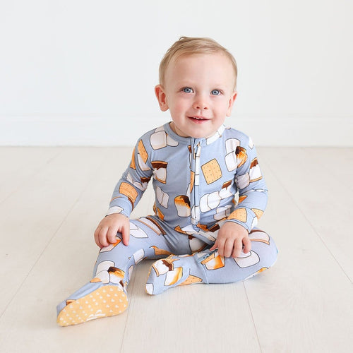 Marshal Footie Zippered One Piece