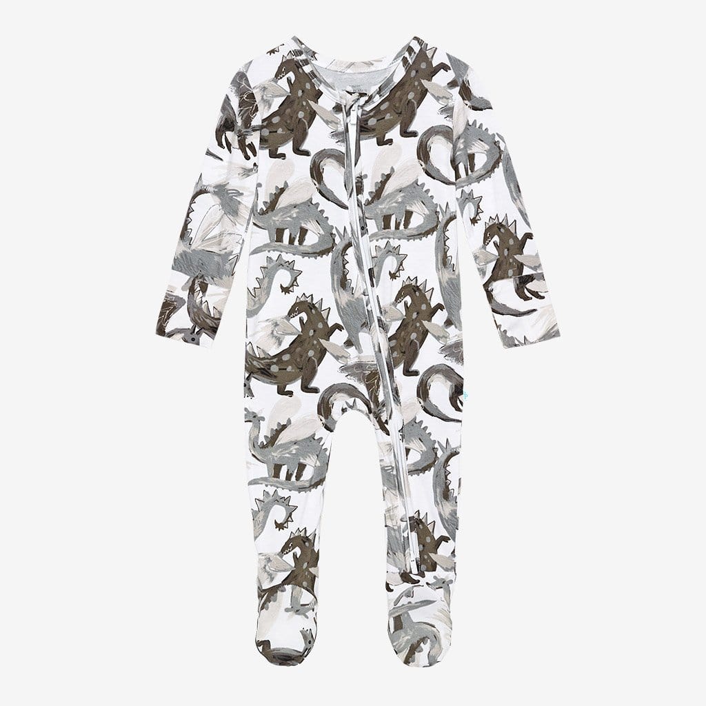 Petey Footie Zippered One Piece