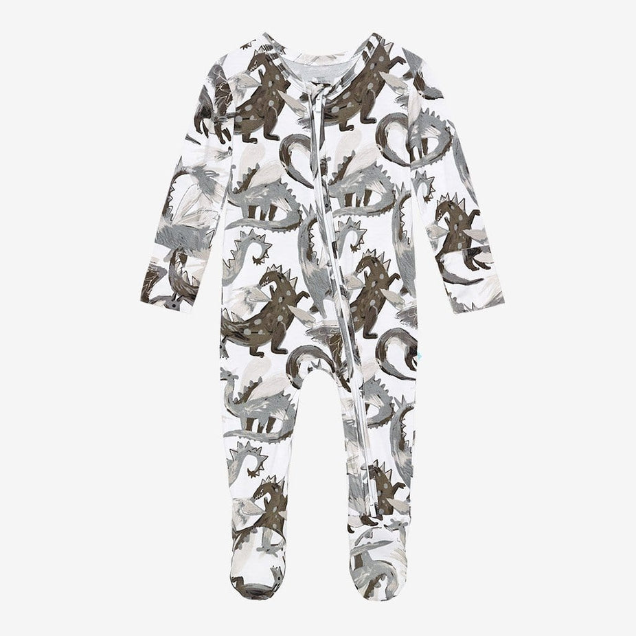 Petey Footie Zippered One Piece