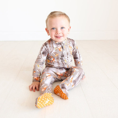 Parker Footie Zippered One Piece