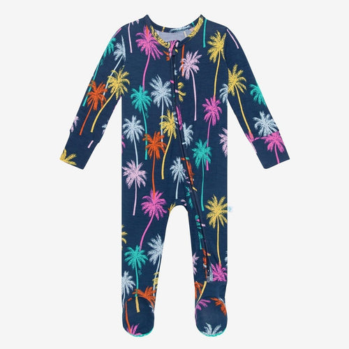 Palmer Footie Zippered One Piece