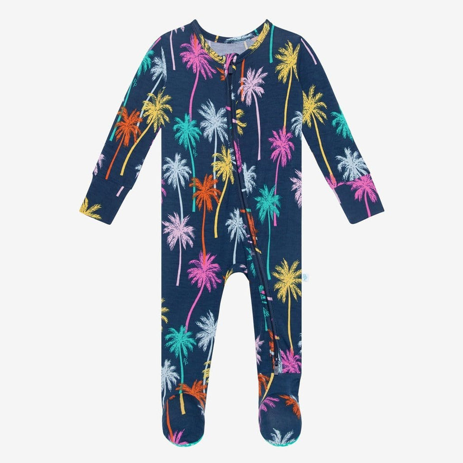 Palmer Footie Zippered One Piece