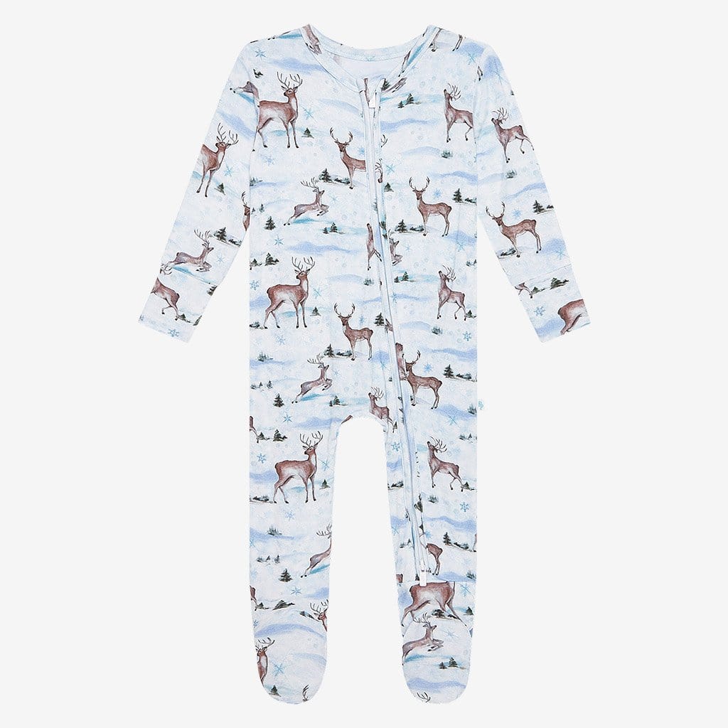 Vermont Footie Zippered One Piece