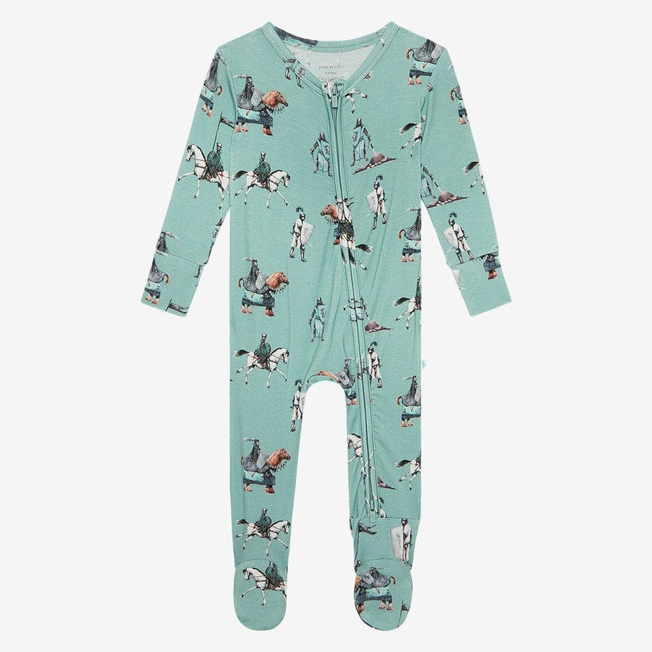 Wallace Footie Zippered One Piece