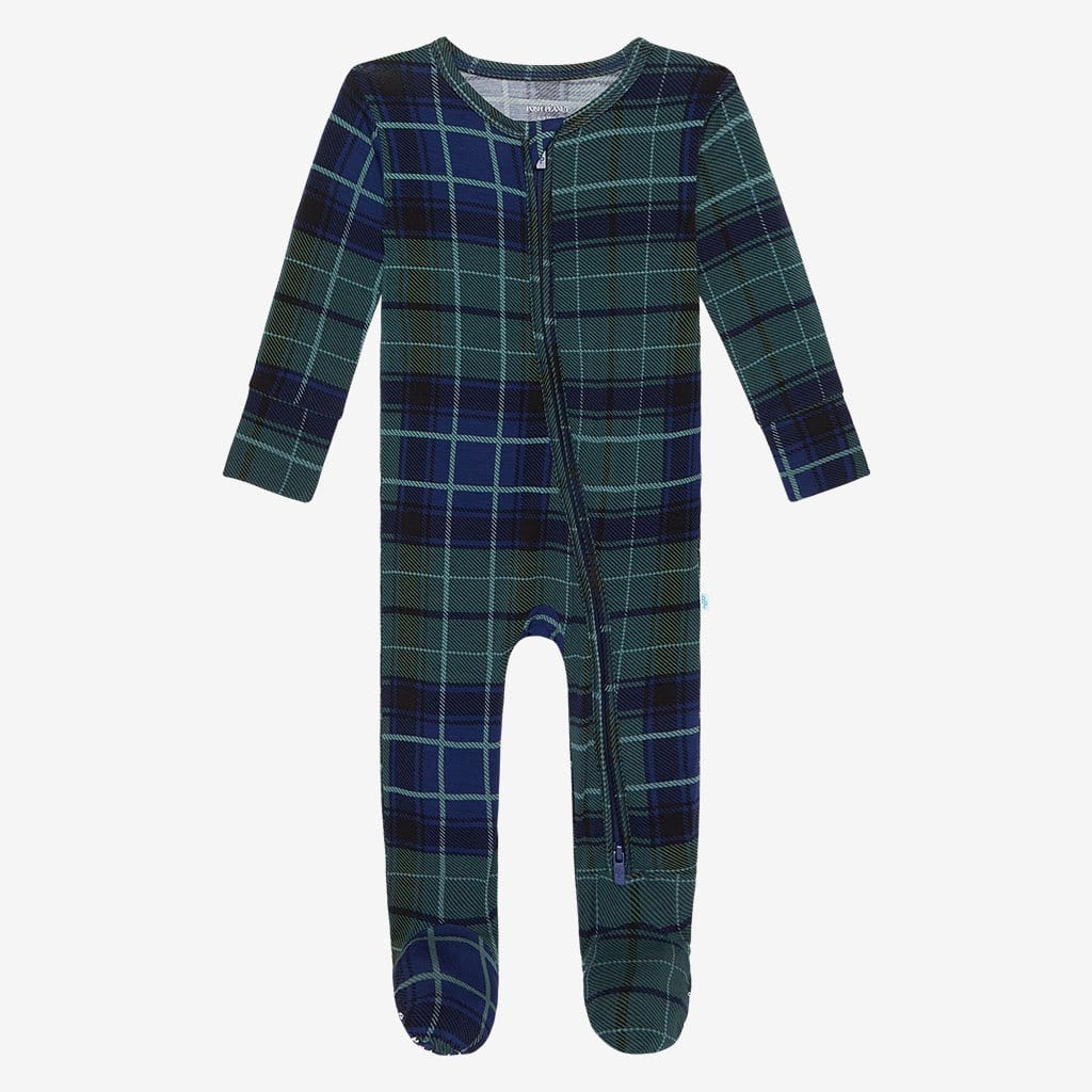 William Footie Zippered One Piece