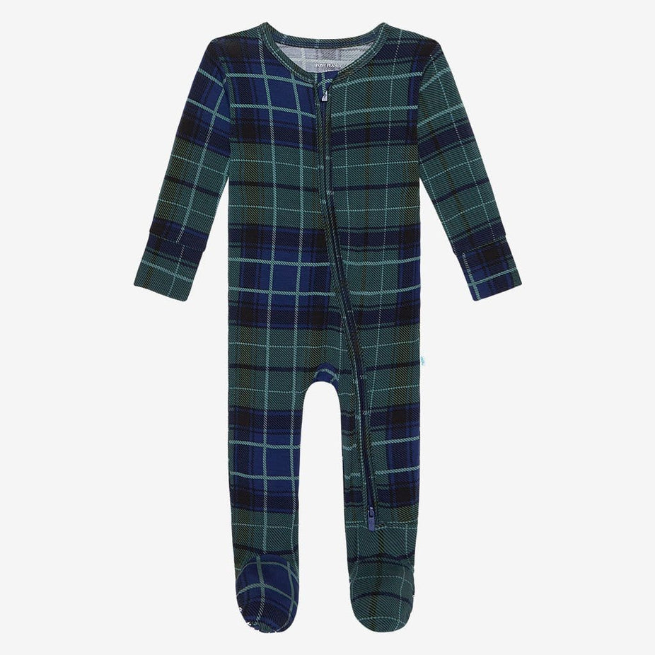 William Footie Zippered One Piece