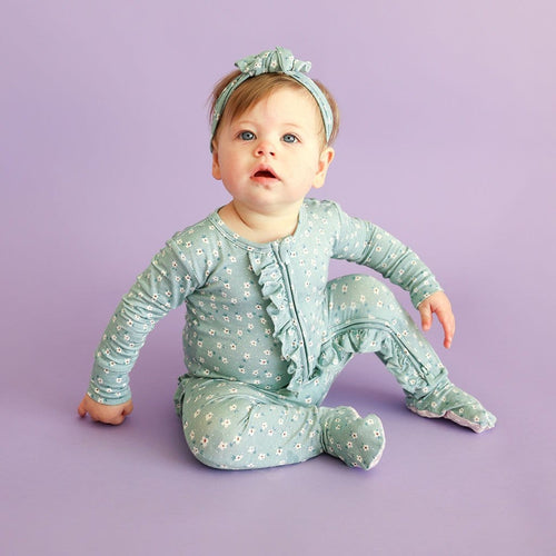 Baby In Margarite Floral Baby Girl One Piece