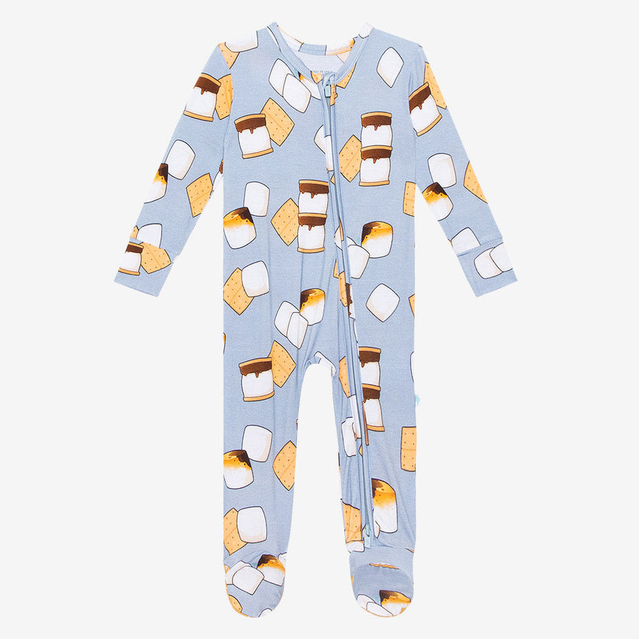 Marshal Footie Zippered One Piece Beanie Set