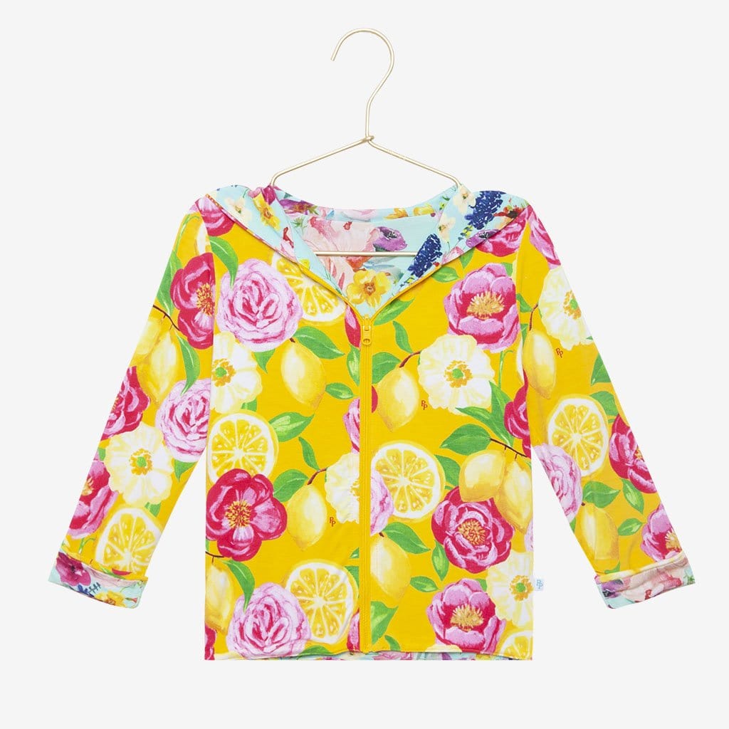 Annika & Olivia Mae Reversible Long Sleeve Jacket in floral print