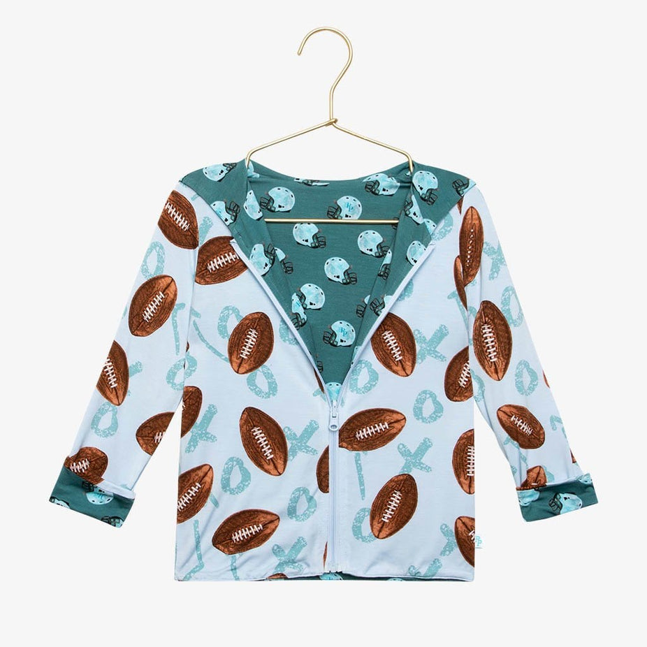 Field Day & Posh Football Helmets Reversible Long Sleeve Jacket