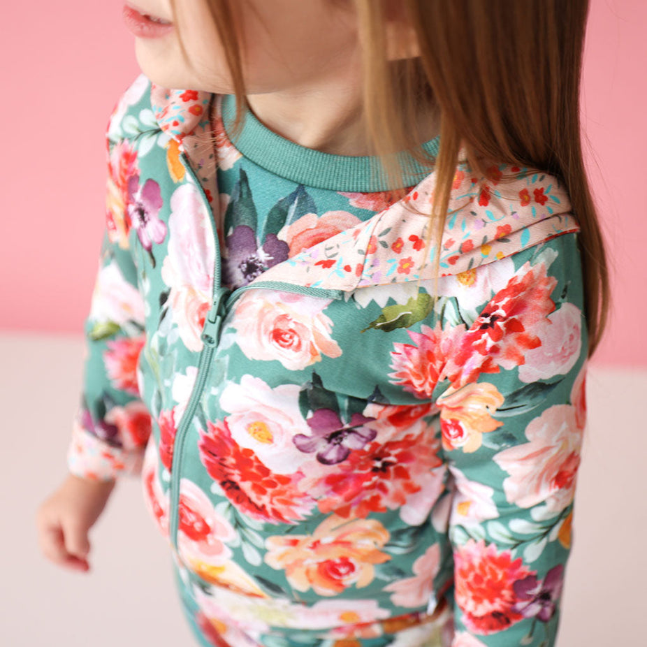 Gabrielle & Tiana Reversible Long Sleeve Jacket