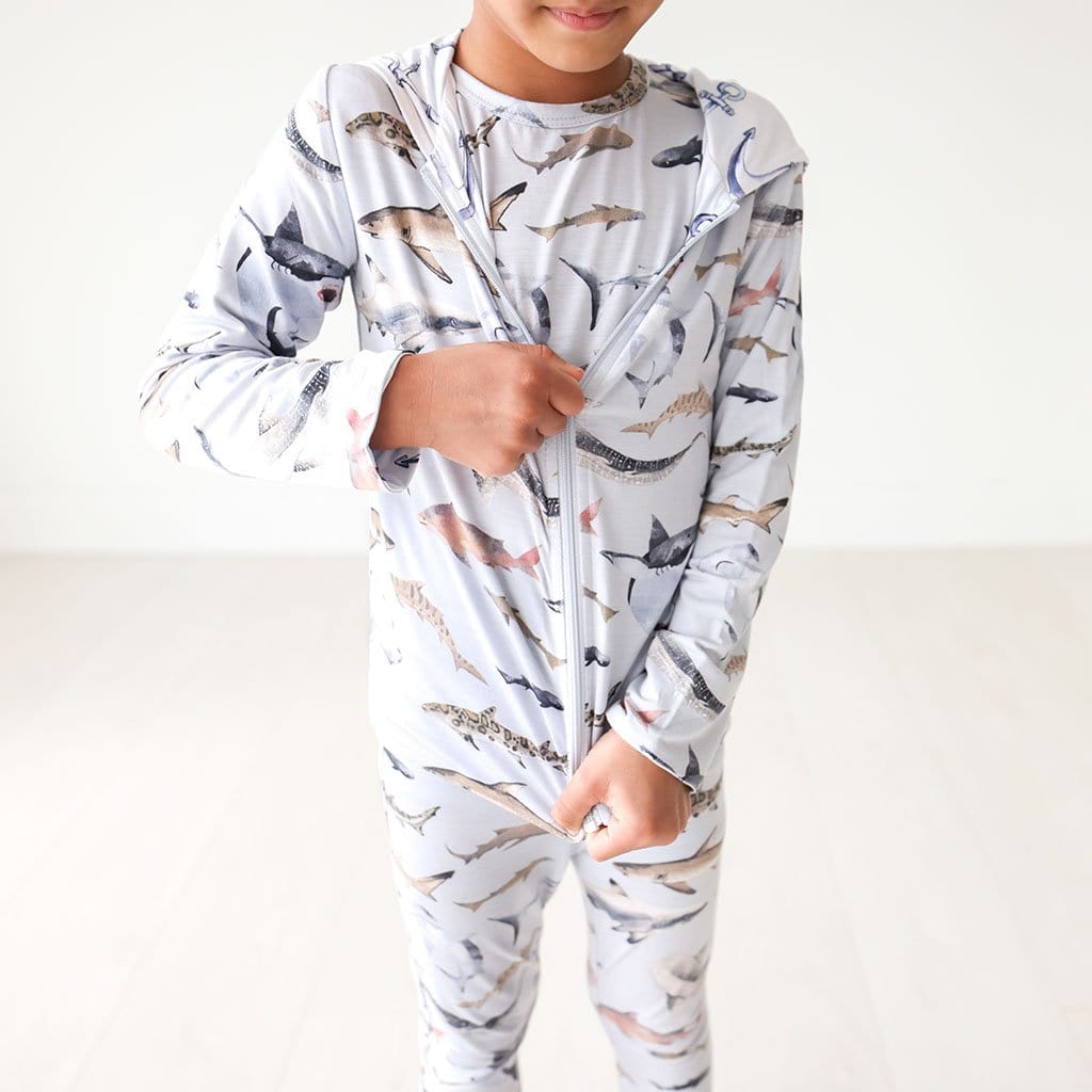 Maverick & Anchors Away Reversible Long Sleeve Jacket in detail