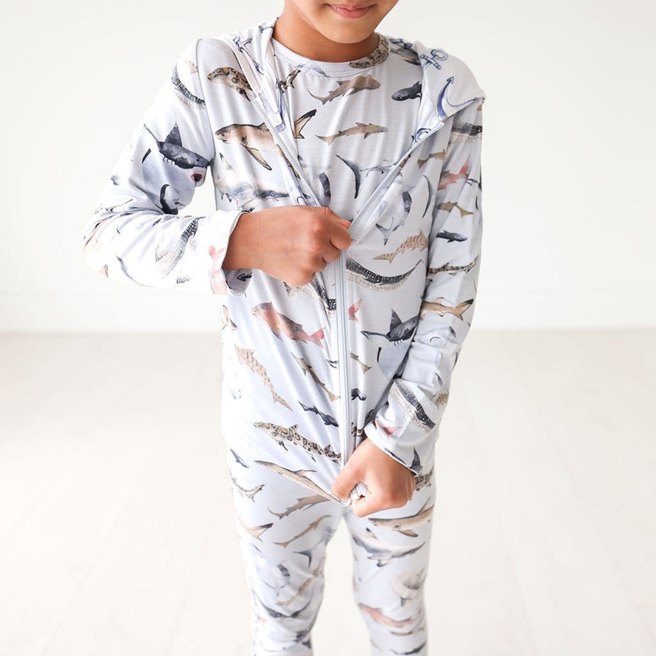 Maverick & Anchors Away Reversible Long Sleeve Jacket in detail