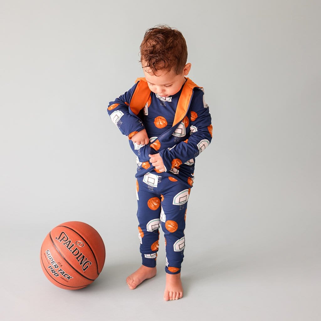 Swish & Fireball Orange Reversible Long Sleeve Jacket