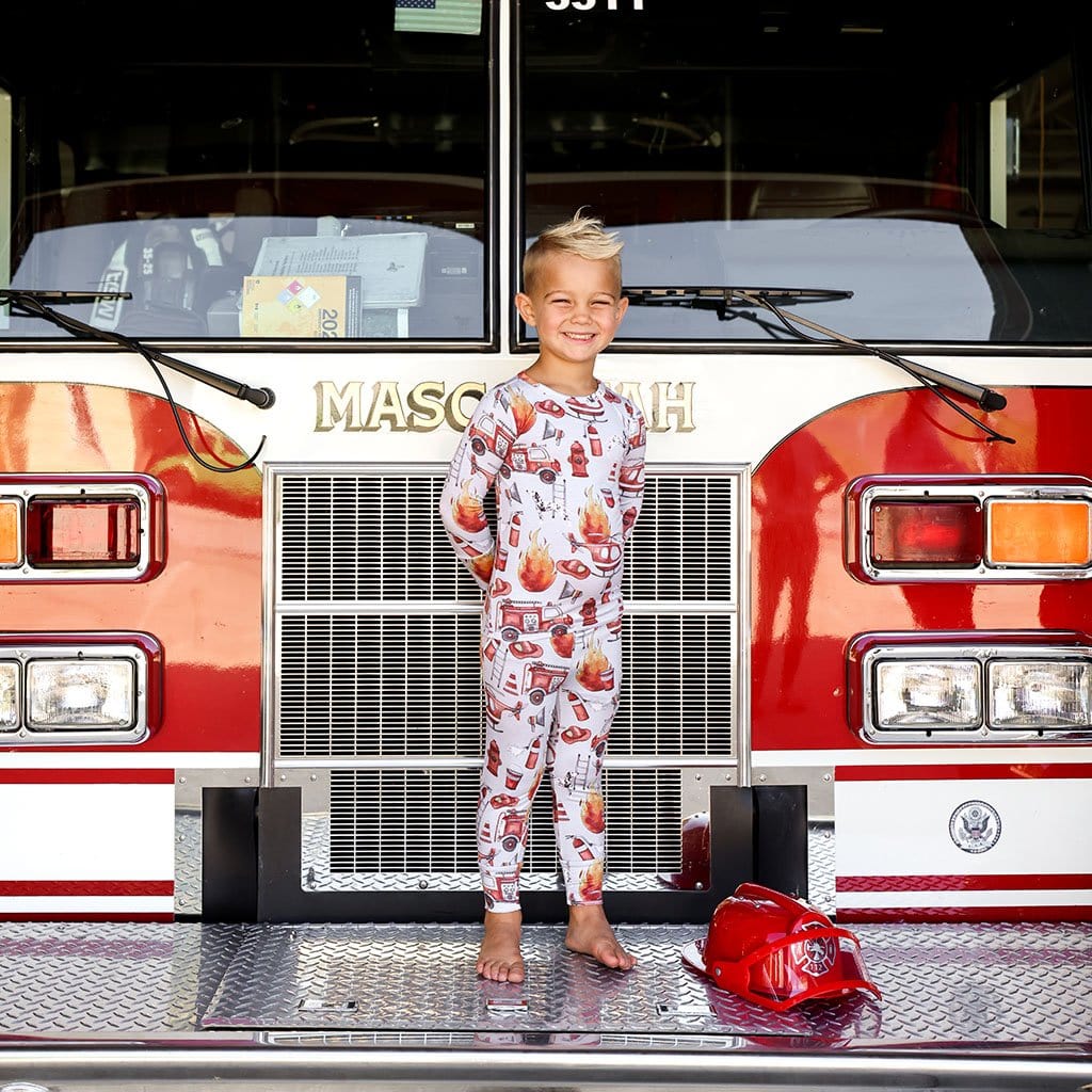 Firemen Classic Pajama Set