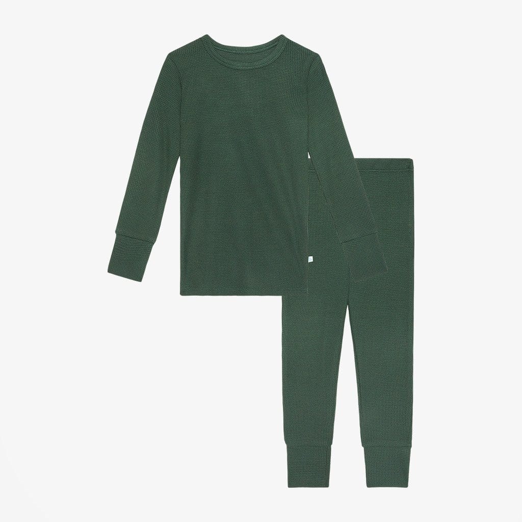 Pine Waffle Classic Pajama Set