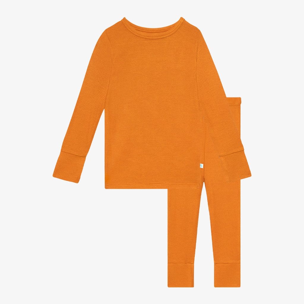 Pumpkin Spice Waffle Classic Pajama Set