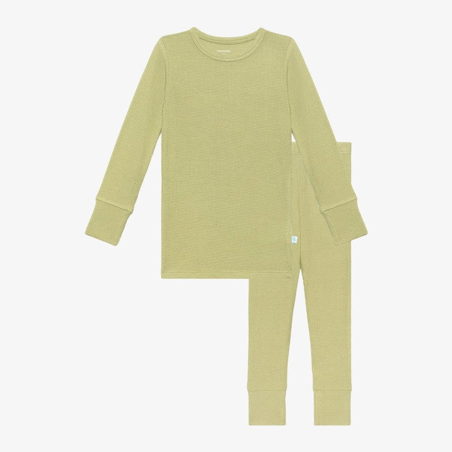 Waffle Knit Toddler Pajamas | Zeytoon Waffle