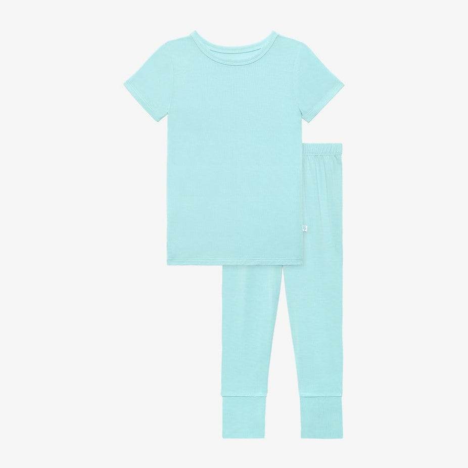 Robins Egg Short Sleeve Pajamas