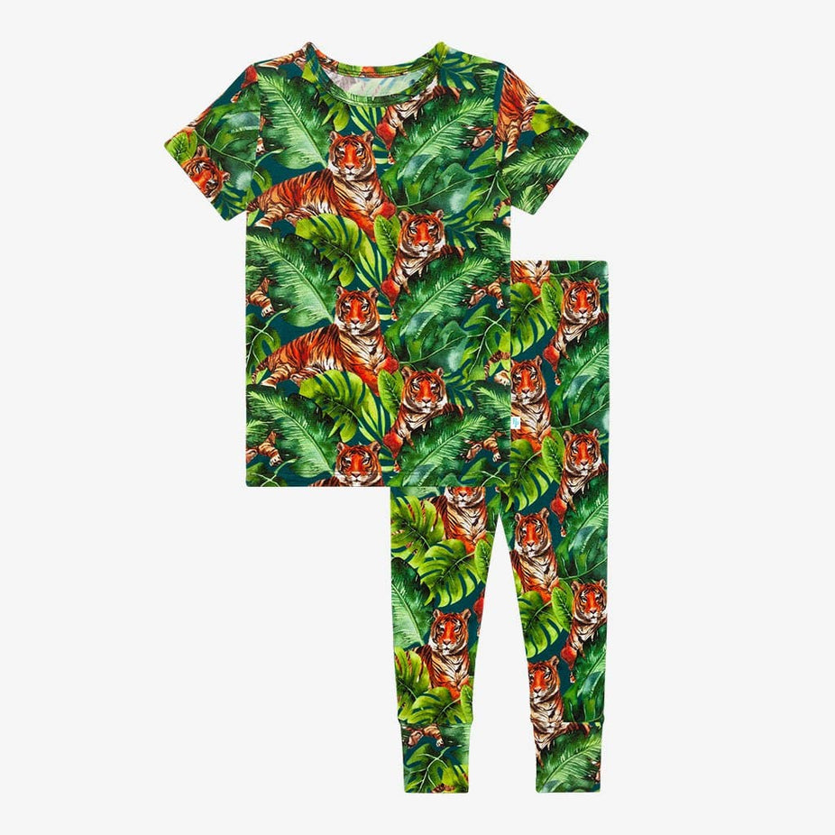 Ranger Short Sleeve Pajamas in Jungle print