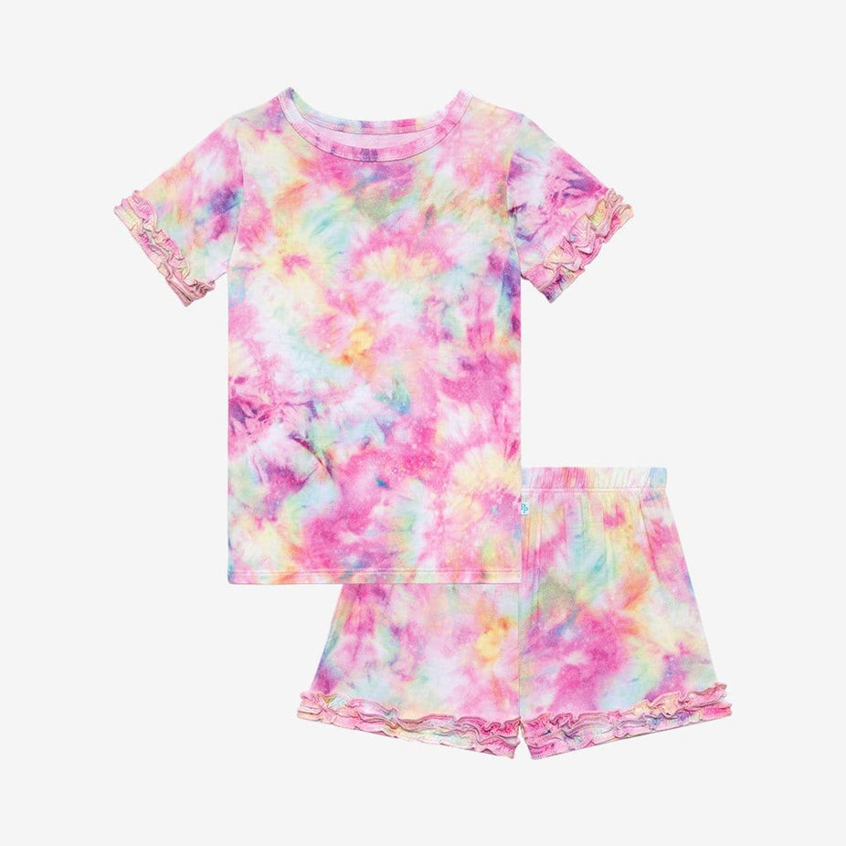 Joplin Ruffled Short Sleeve Ruffled Short Pajamas