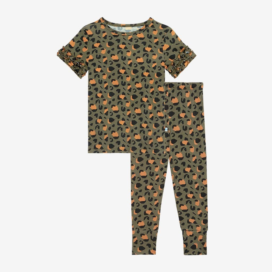 Eli Ruffled Short Sleeve Pajamas