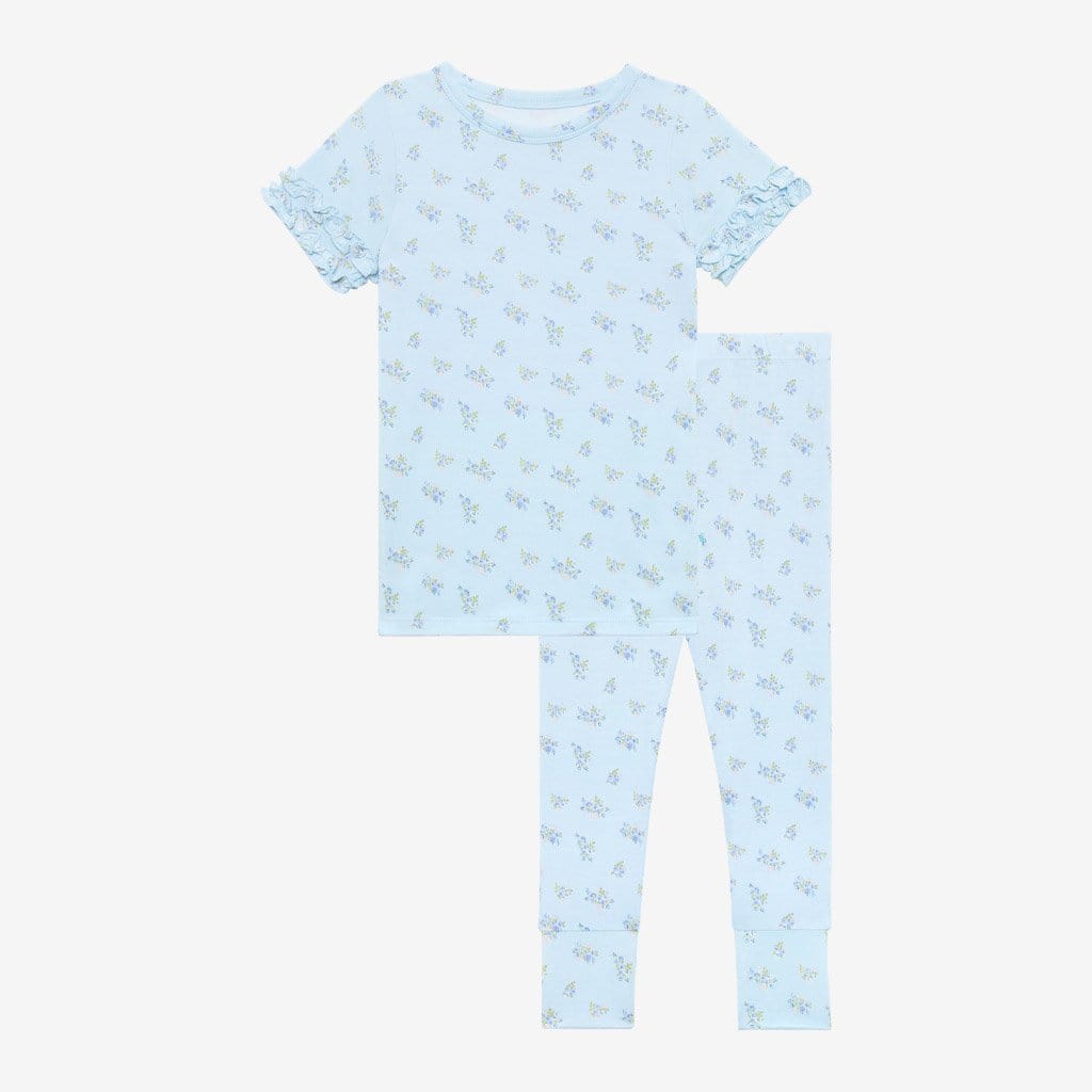 Grace Ruffled Short Sleeve Pajamas