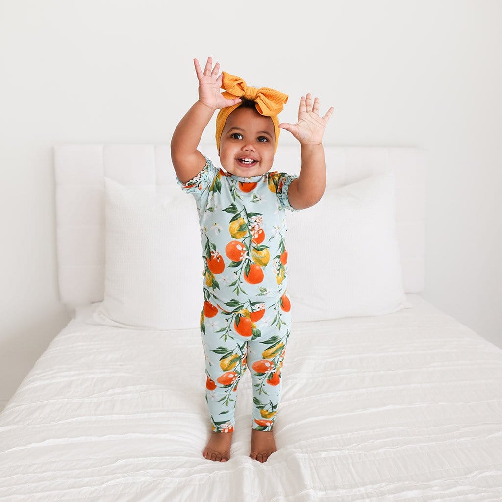 Mirabella Ruffled Short Sleeve Pajamas