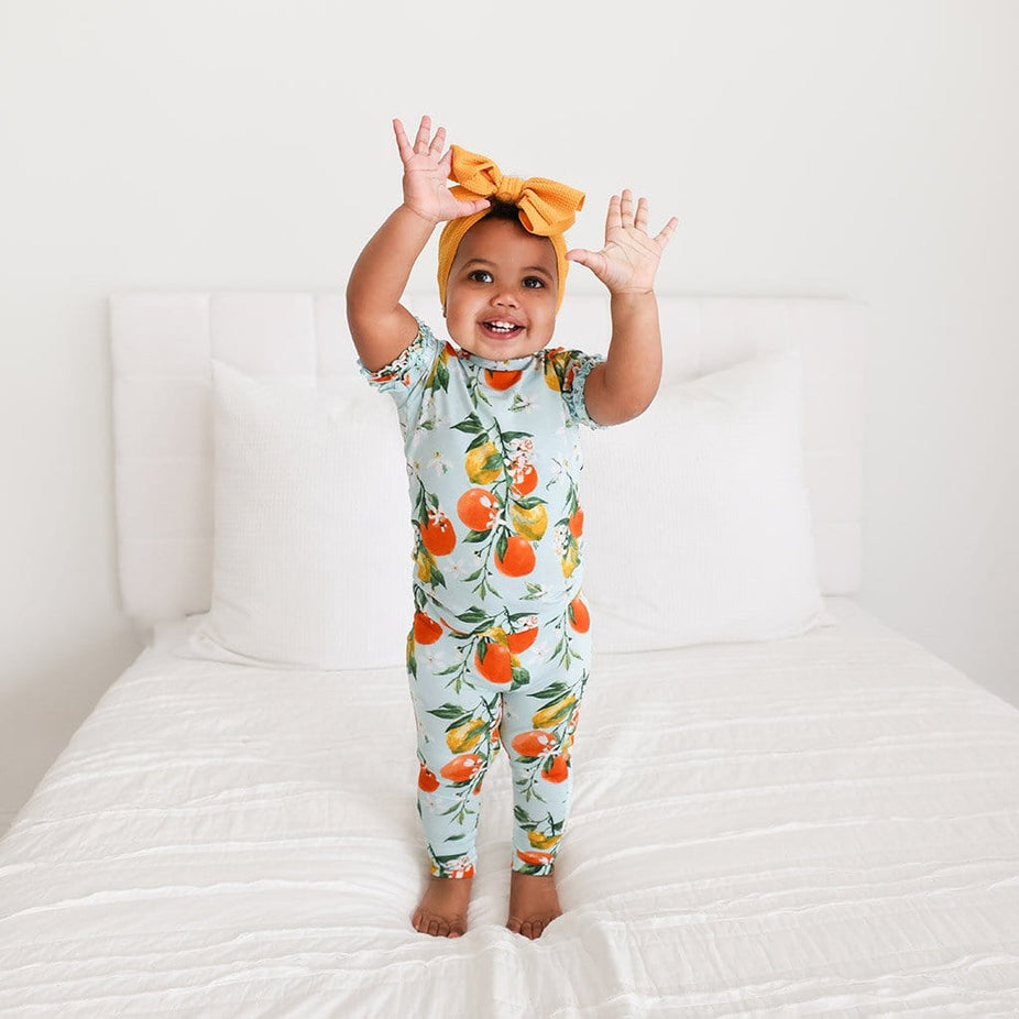 Mirabella Ruffled Short Sleeve Pajamas