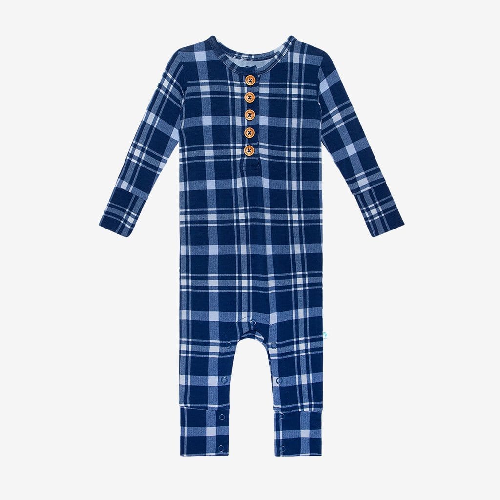 Owen Long Sleeve Henley Romper