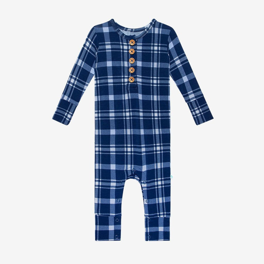 Owen Long Sleeve Henley Romper